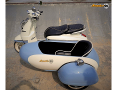 Sidecar Kit for Peugeot Django Baby Blue Edition
